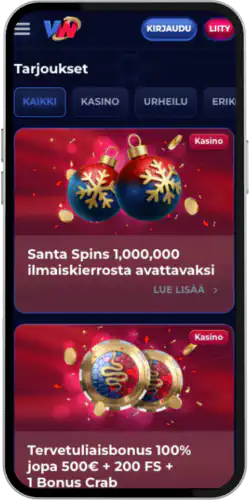Viper Win Etsi tarjoukset-osio